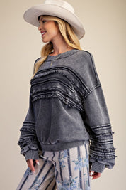 Better Days Washed Terry Knit Tunic - Westly
