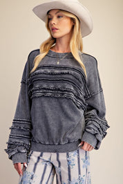 Better Days Washed Terry Knit Tunic - Westly