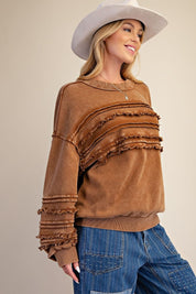 Better Days Washed Terry Knit Tunic - Westly