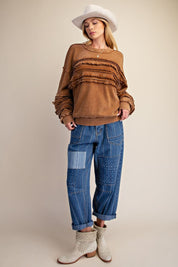 Better Days Washed Terry Knit Tunic - Westly