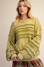 Better Days Washed Terry Knit Tunic - Westly