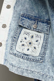 Betty Americana Patchwork Denim Jacket - Westly