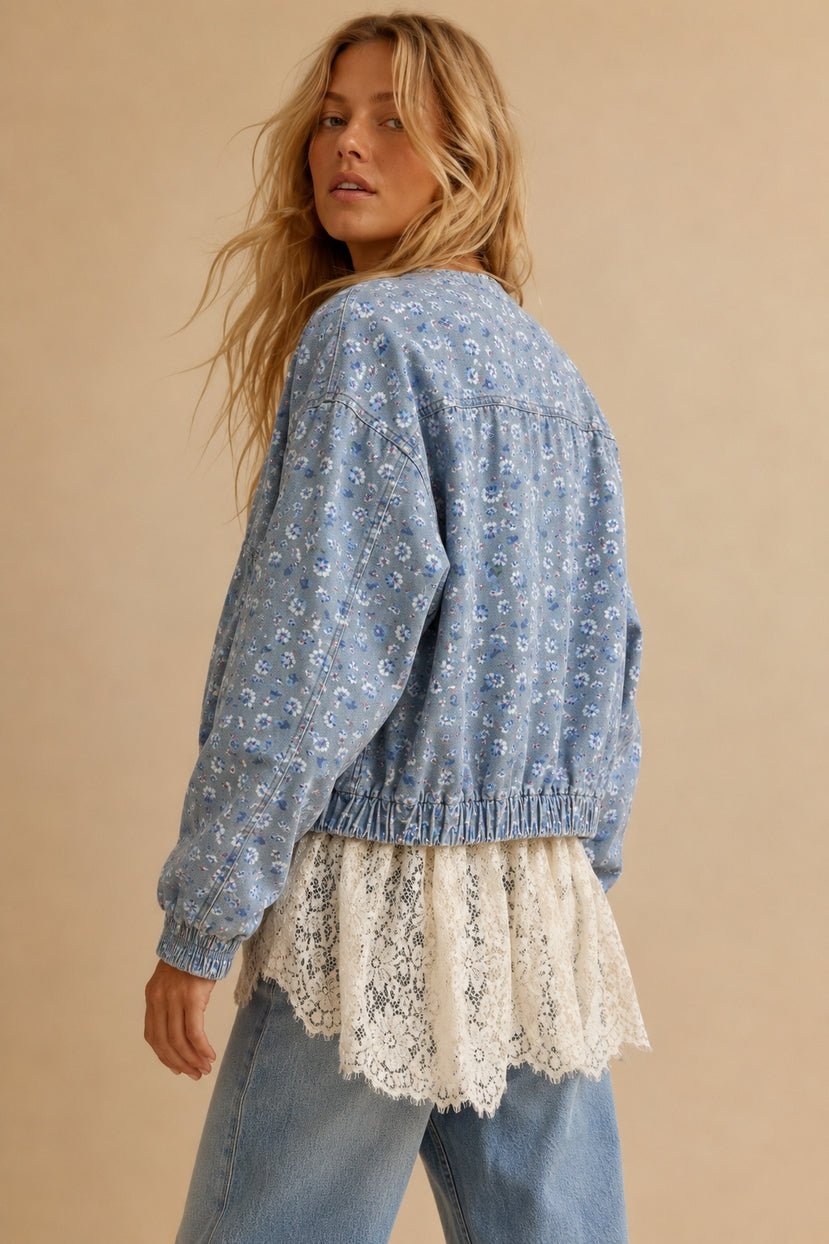 Bishop Floral Bomber Jacket - Westly