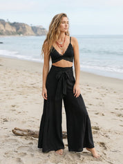 Black Tide Scalloped Lacey Bralette - Westly