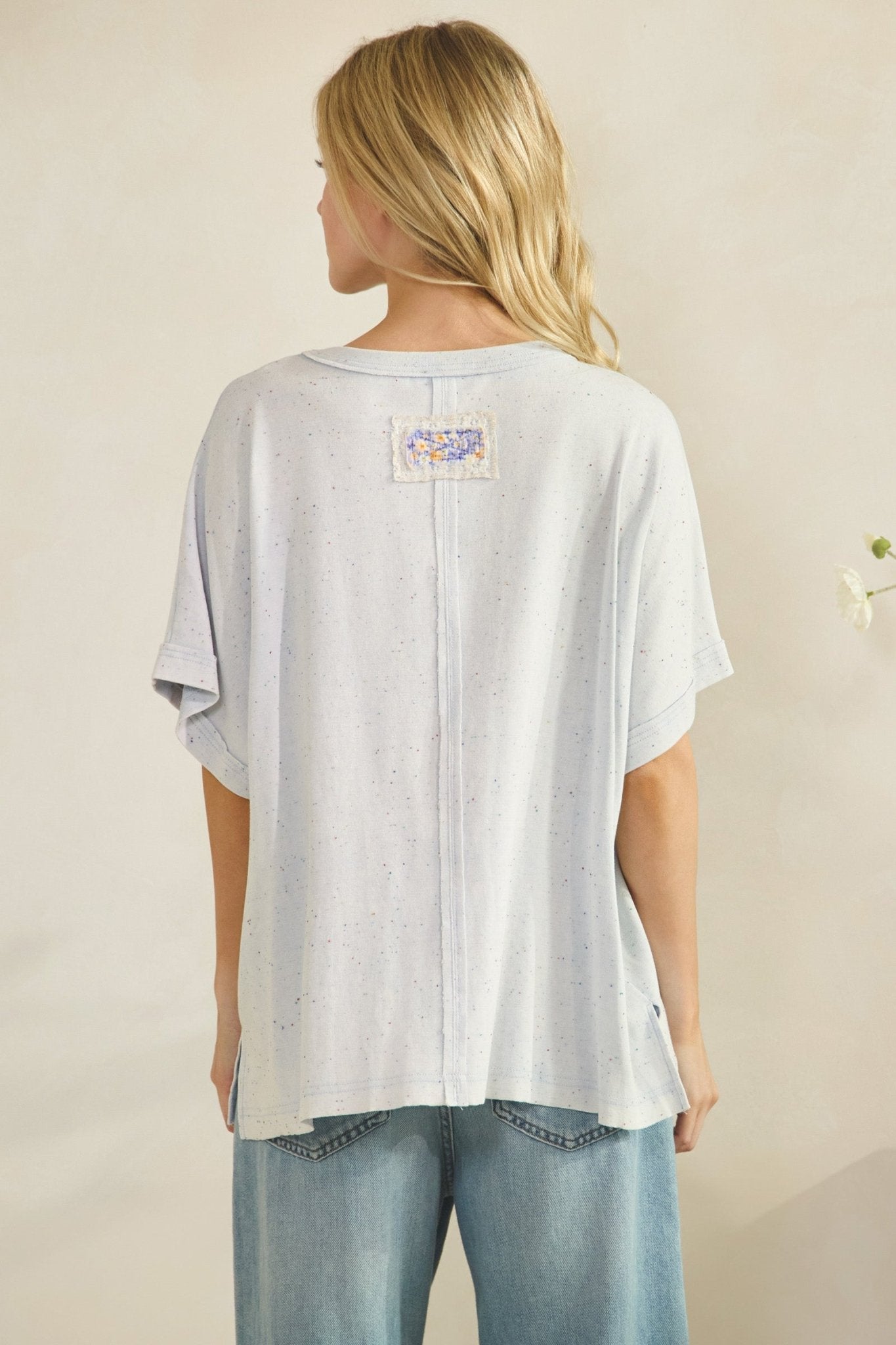 Bluebell Quilted Heart Vintage Top - Westly