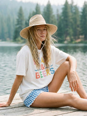 Boats & Beers Oversized Graphic Tee - Westly