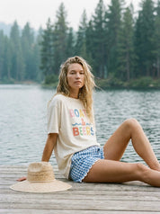 Boats & Beers Oversized Graphic Tee - Westly