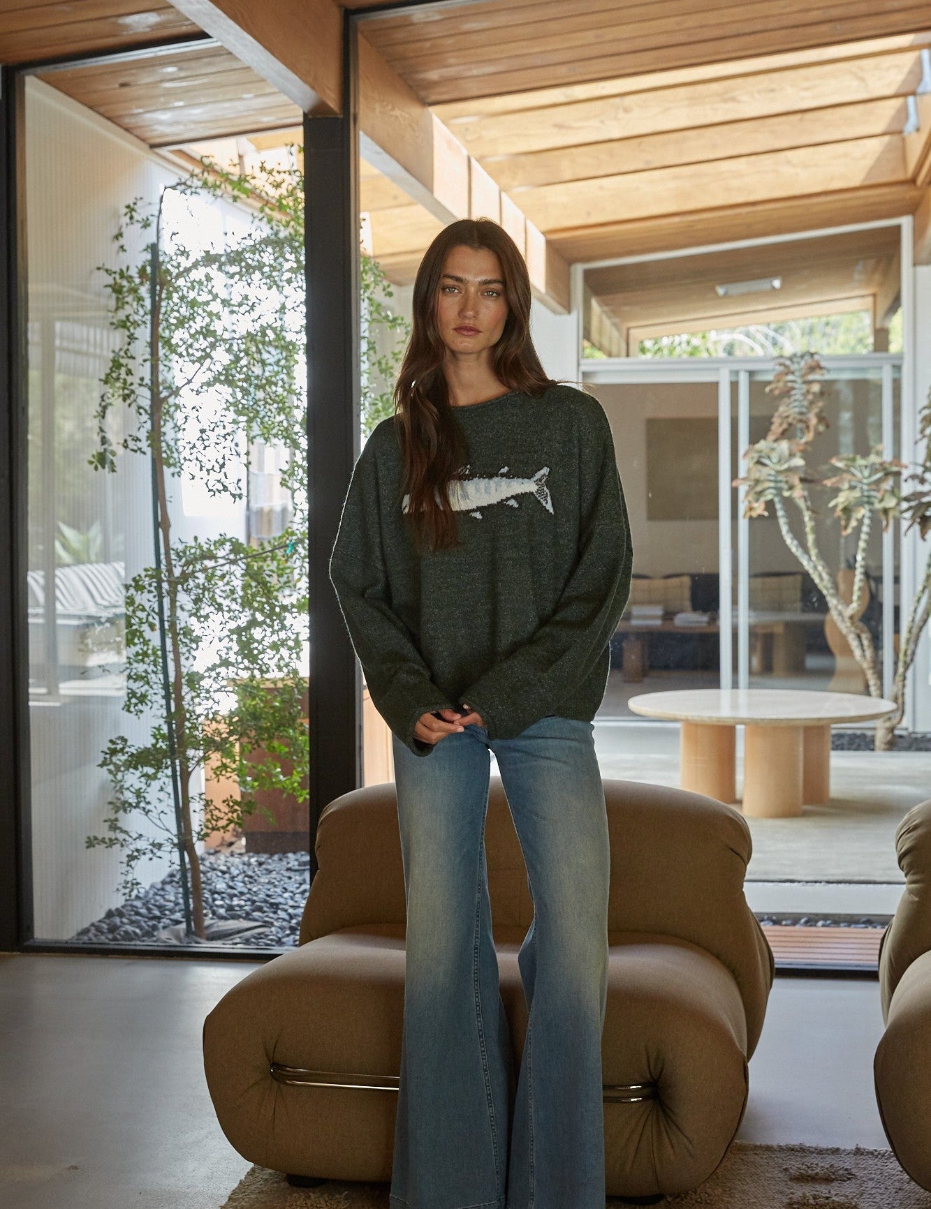 Bodega Bay Sardine Knit Sweater - Westly