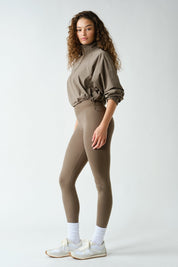 Body Language Crossover Waist Leggings - Westly