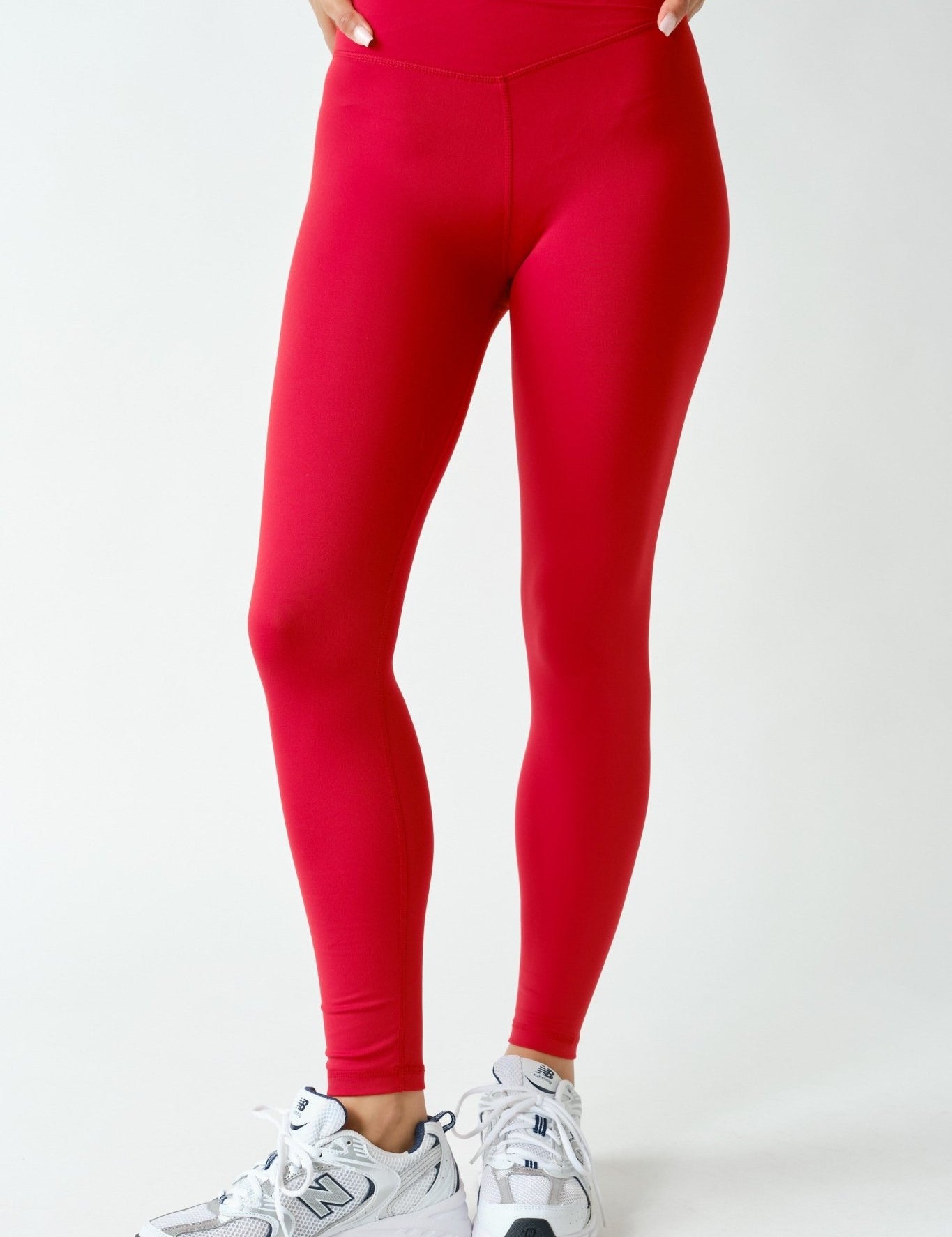 Body Language Crossover Waist Leggings - Westly