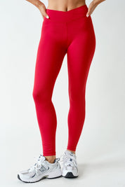 Body Language Crossover Waist Leggings - Westly
