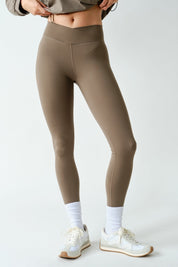 Body Language Crossover Waist Leggings - Westly
