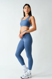 Body Language Crossover Waist Leggings - Westly