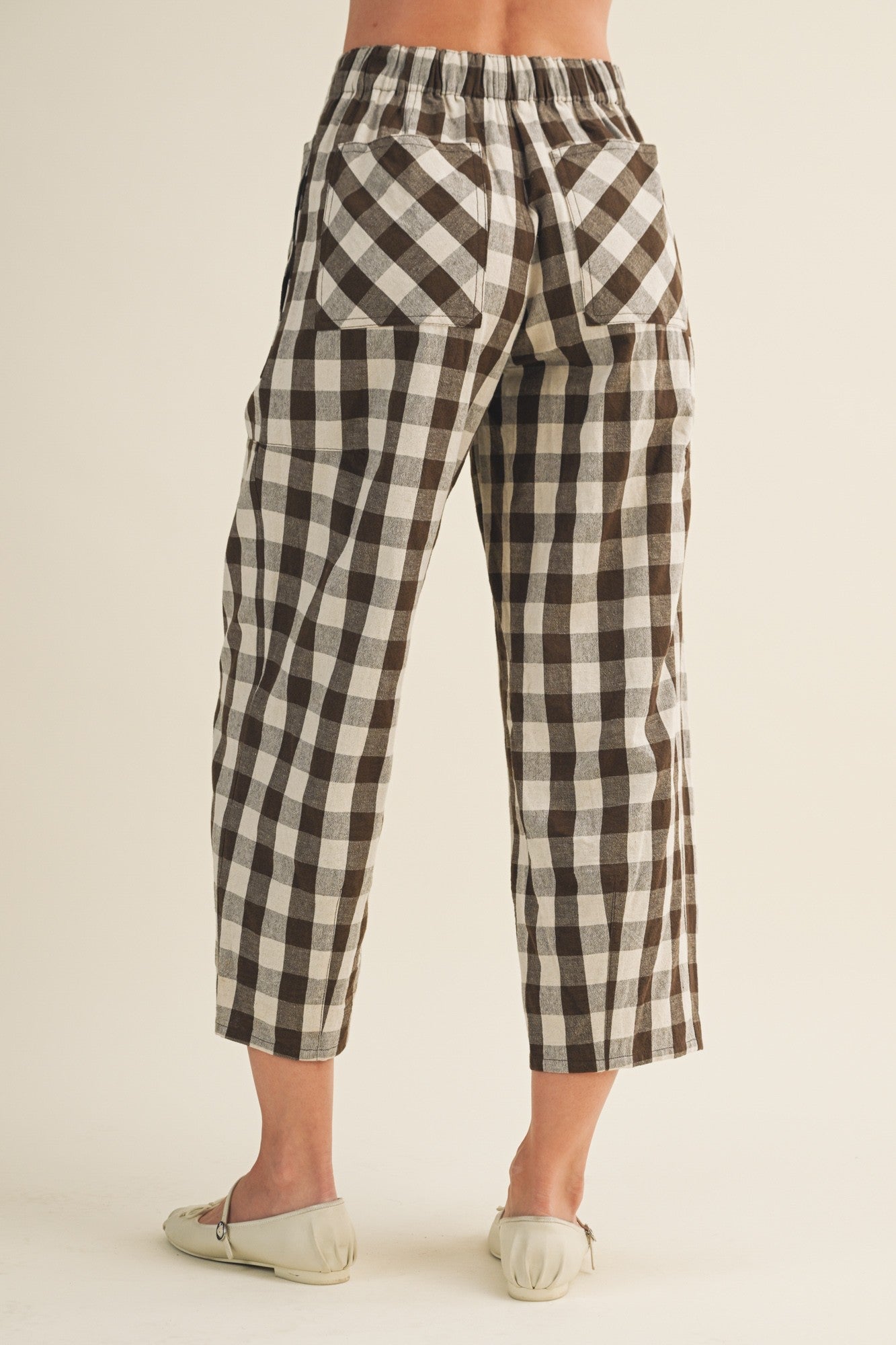 Bonnie Casual Plaid Pants - Westly