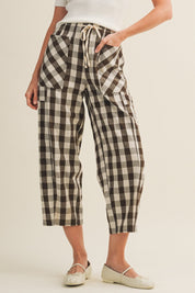 Bonnie Casual Plaid Pants - Westly