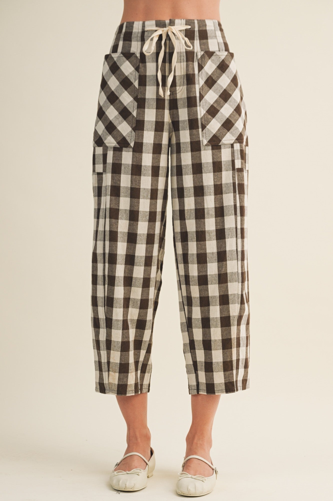 Bonnie Casual Plaid Pants - Westly
