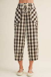 Bonnie Casual Plaid Pants - Westly