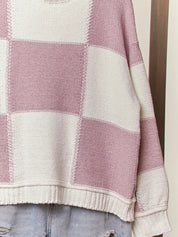 Bonnie Color Block Loose - Fit Sweater - Westly