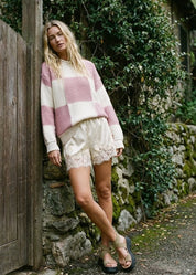 Bonnie Color Block Loose - Fit Sweater - Westly