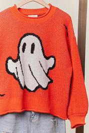 Boo Society Ghost Knit Sweater - Westly