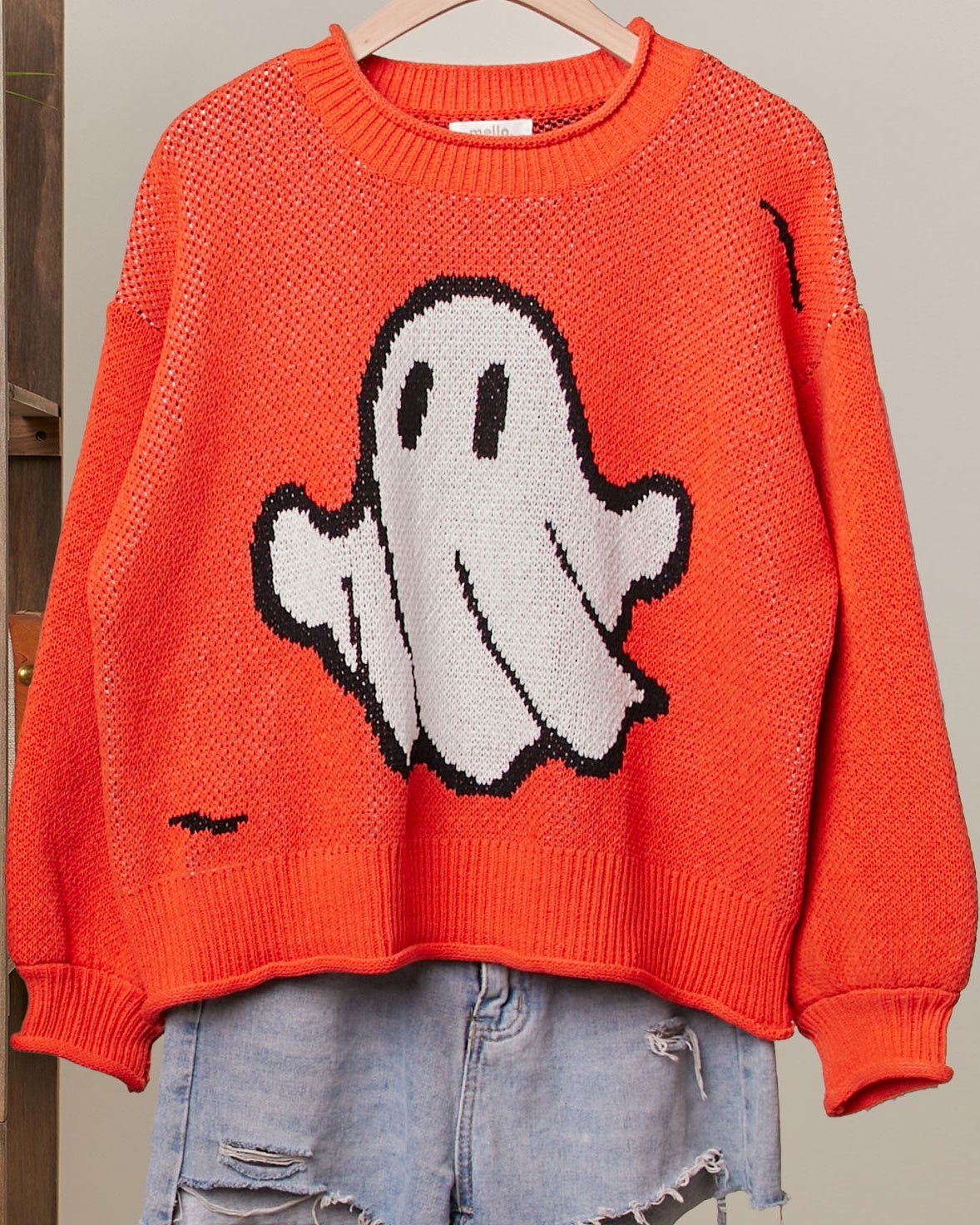 Boo Society Ghost Knit Sweater - Westly