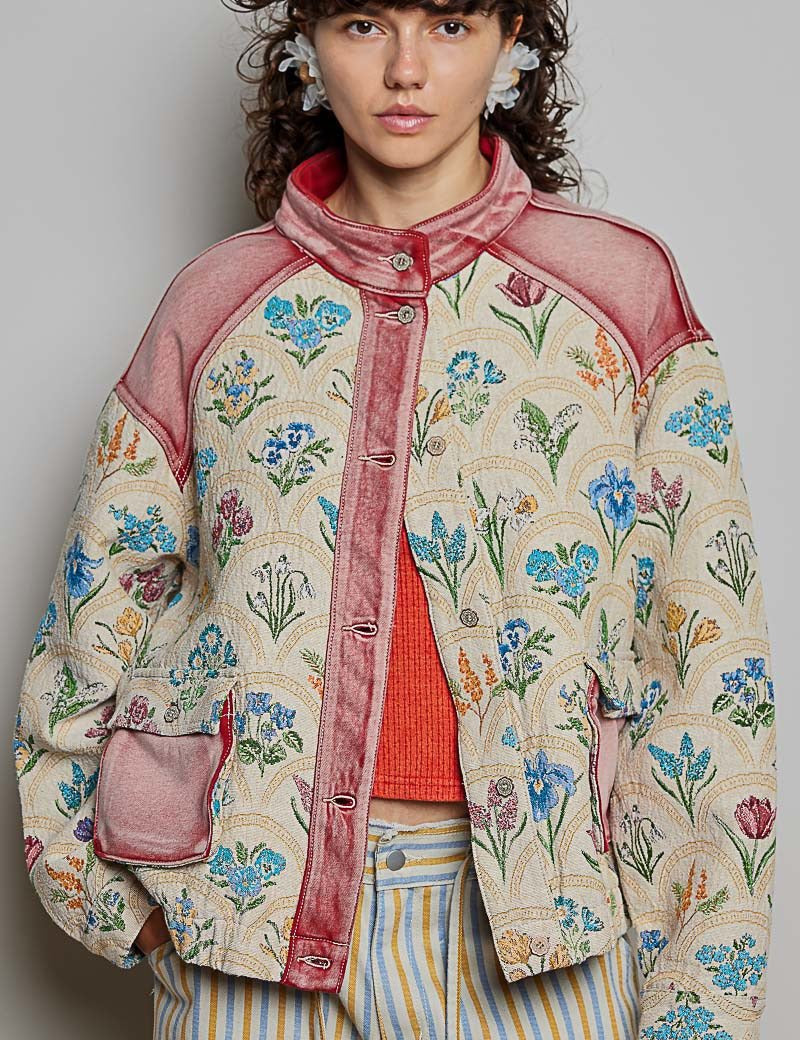 Botanical Study Jacquard Jacket - Westly