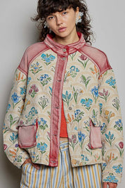 Botanical Study Jacquard Jacket - Westly