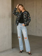Botanical Study Jacquard Jacket - Westly