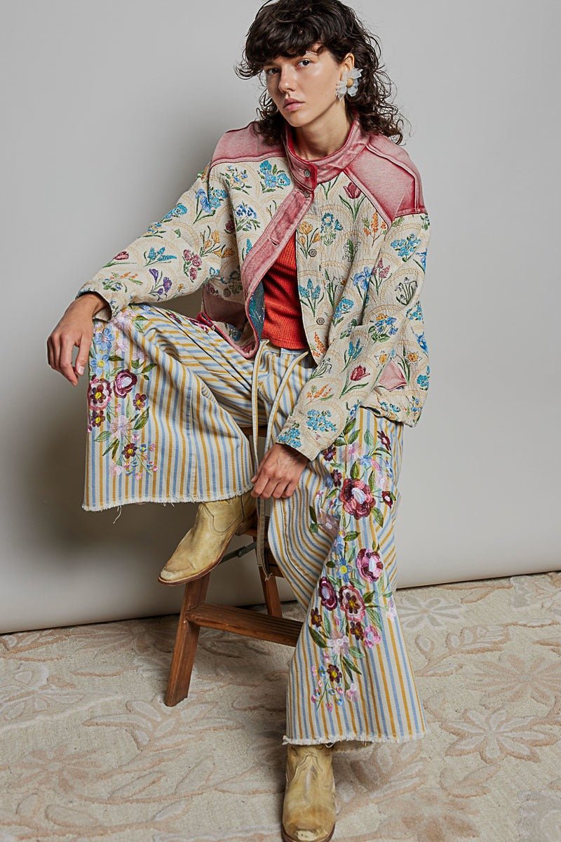 Botanical Study Jacquard Jacket - Westly