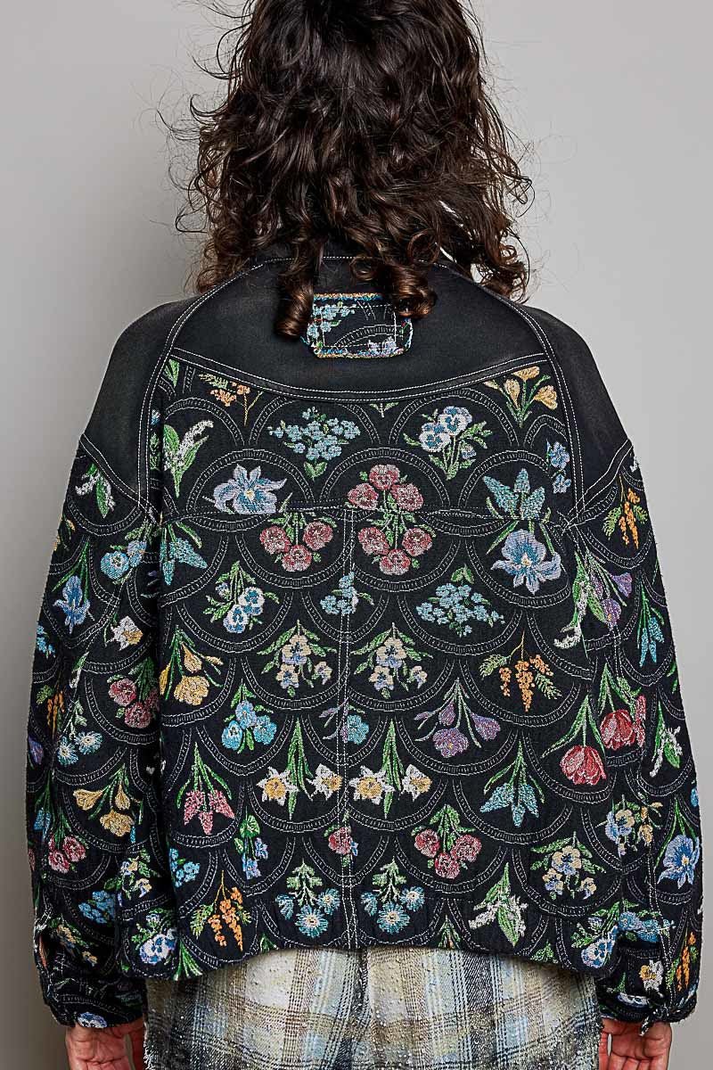 Botanical Study Jacquard Jacket - Westly