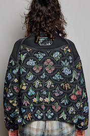 Botanical Study Jacquard Jacket - Westly
