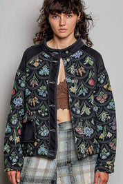 Botanical Study Jacquard Jacket - Westly
