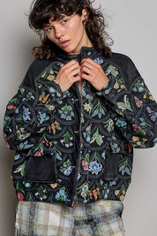 Botanical Study Jacquard Jacket - Westly