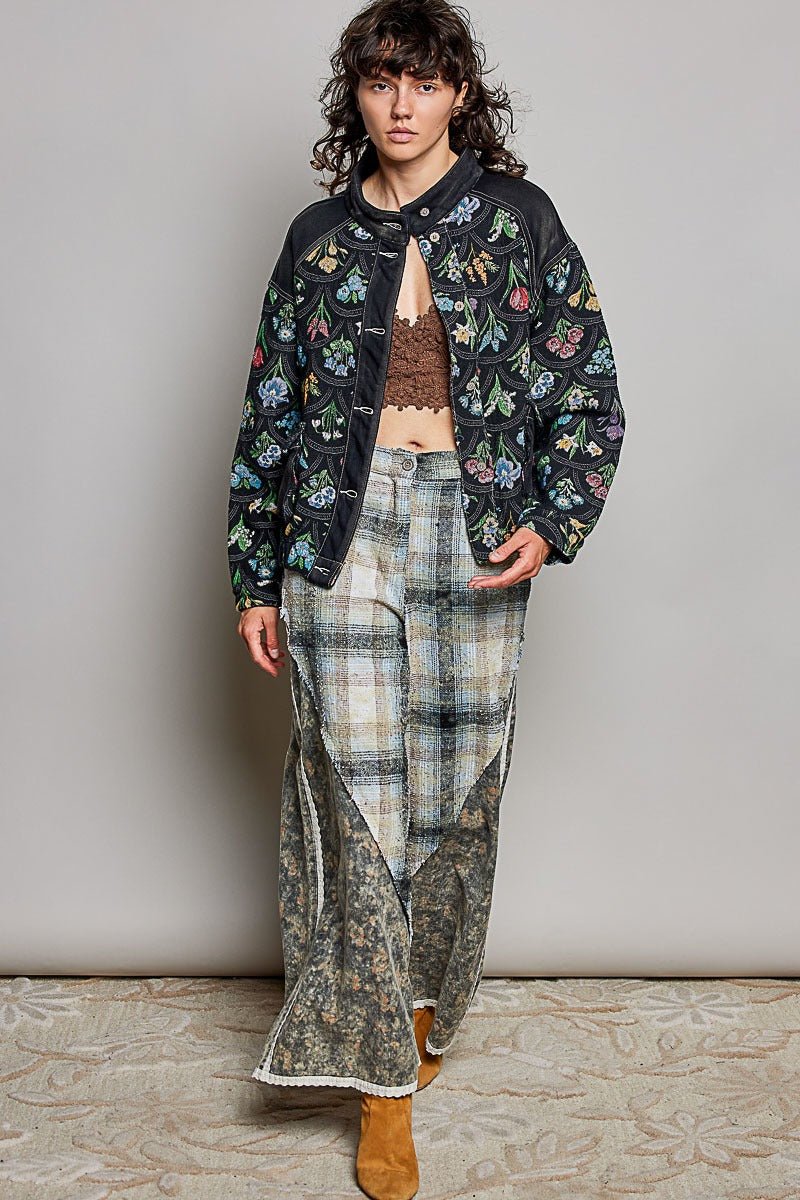 Botanical Study Jacquard Jacket - Westly