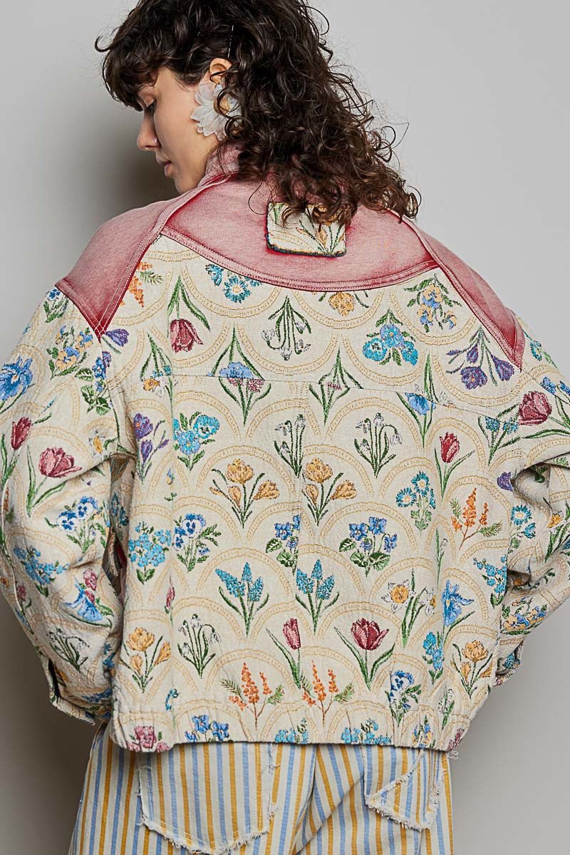 Botanical Study Jacquard Jacket - Westly