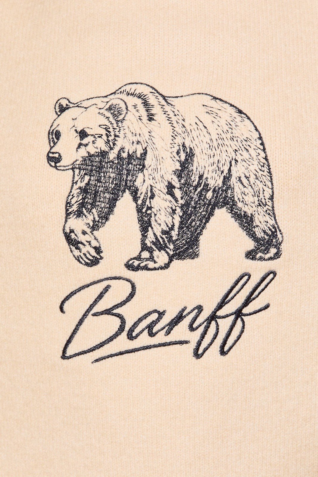 Bow Valley Banff Bear Knit Sweater - Westly
