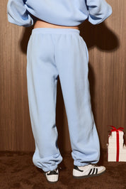 Boxing Day Fleece Jogger Pants in Light Blue — product photo 03