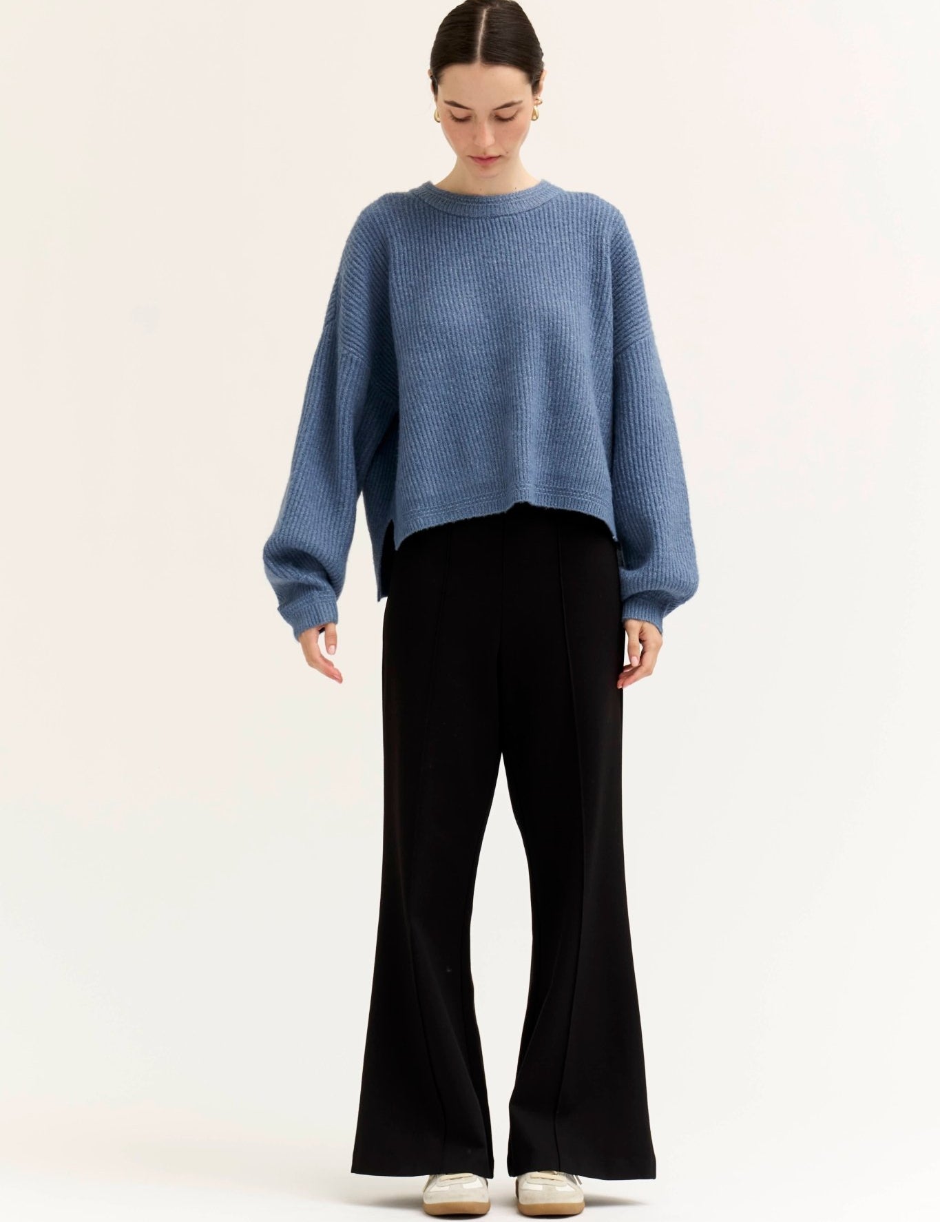 Breezeway Oversized Rib Knit Sweater - Westly