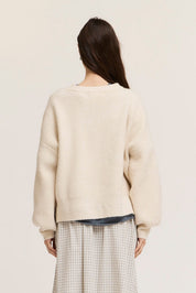 Breezeway Oversized Rib Knit Sweater - Westly