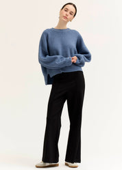 Breezeway Oversized Rib Knit Sweater - Westly