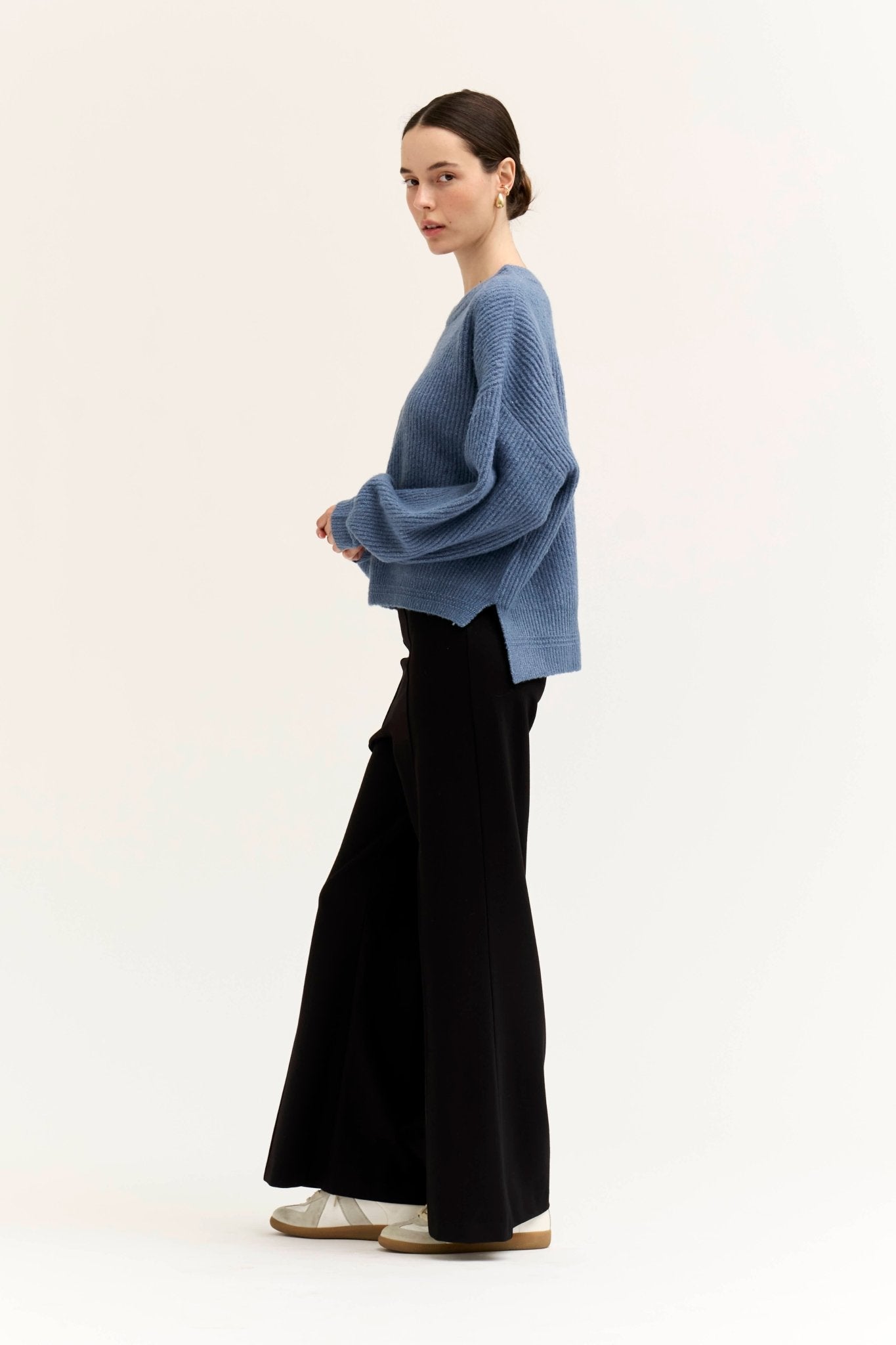 Breezeway Oversized Rib Knit Sweater - Westly