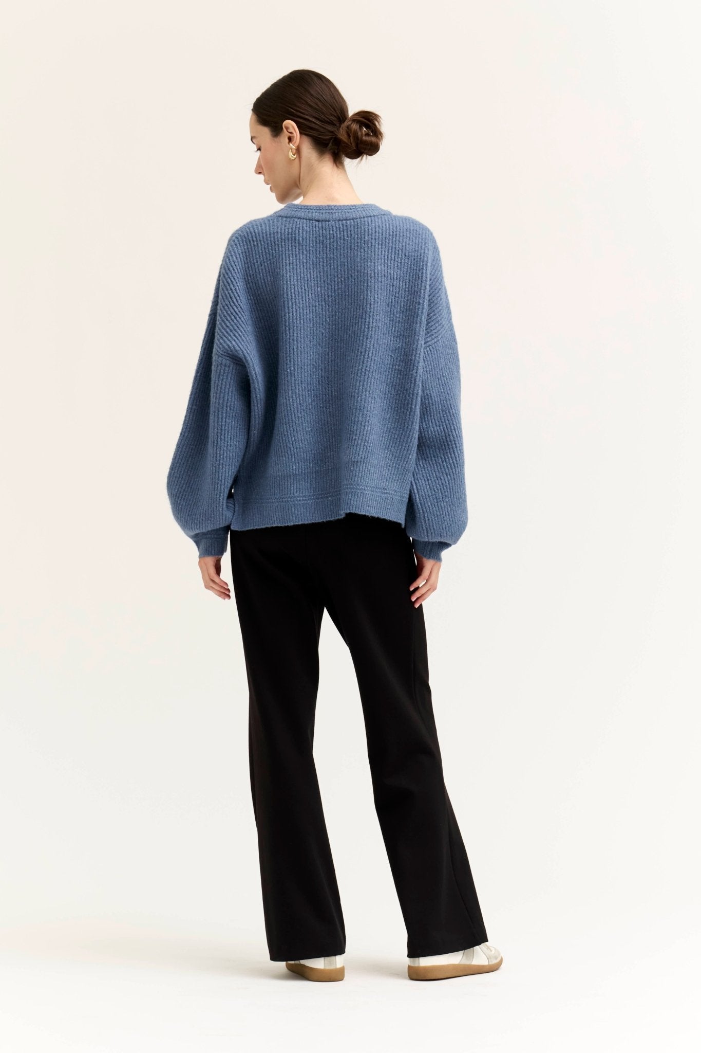 Breezeway Oversized Rib Knit Sweater - Westly