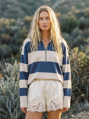 Bren Knit Half - Zip Pullover - Westly