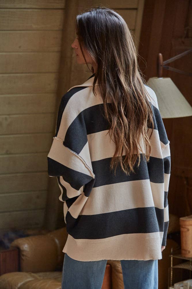 Bren Knit Half - Zip Pullover - Westly