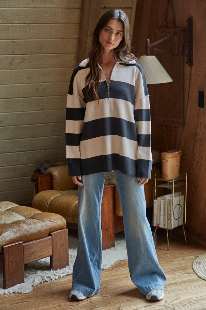 Bren Knit Half - Zip Pullover - Westly