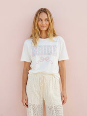 Bride Oversized Graphic Tee - Westly