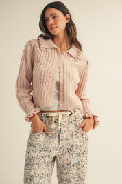Bridgette Pull - on Printed Rope String Pants - Westly