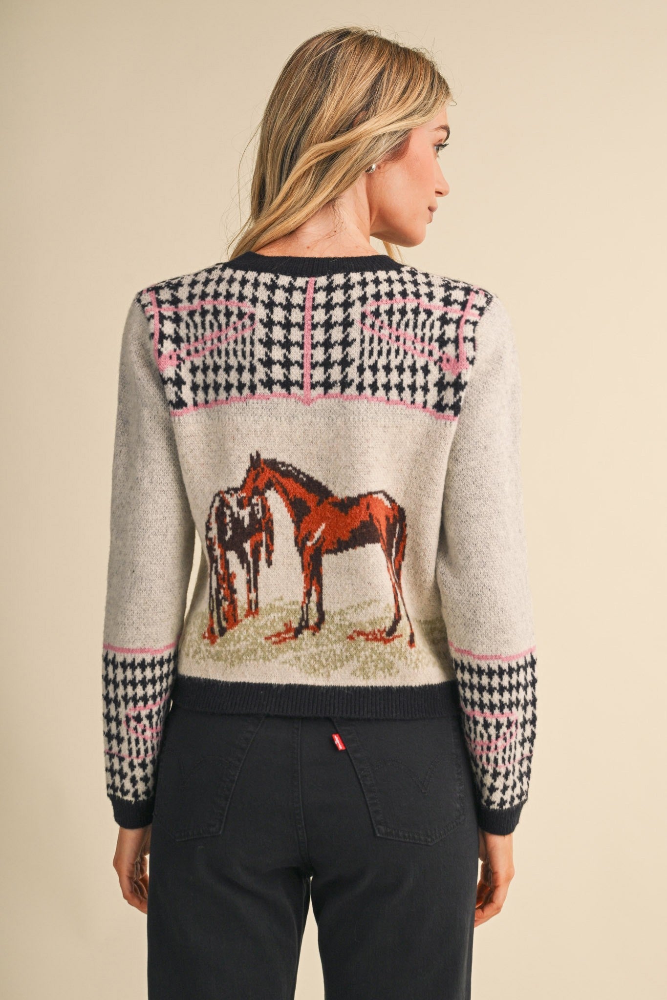 Bridlewood Horse Motif Sweater - Westly