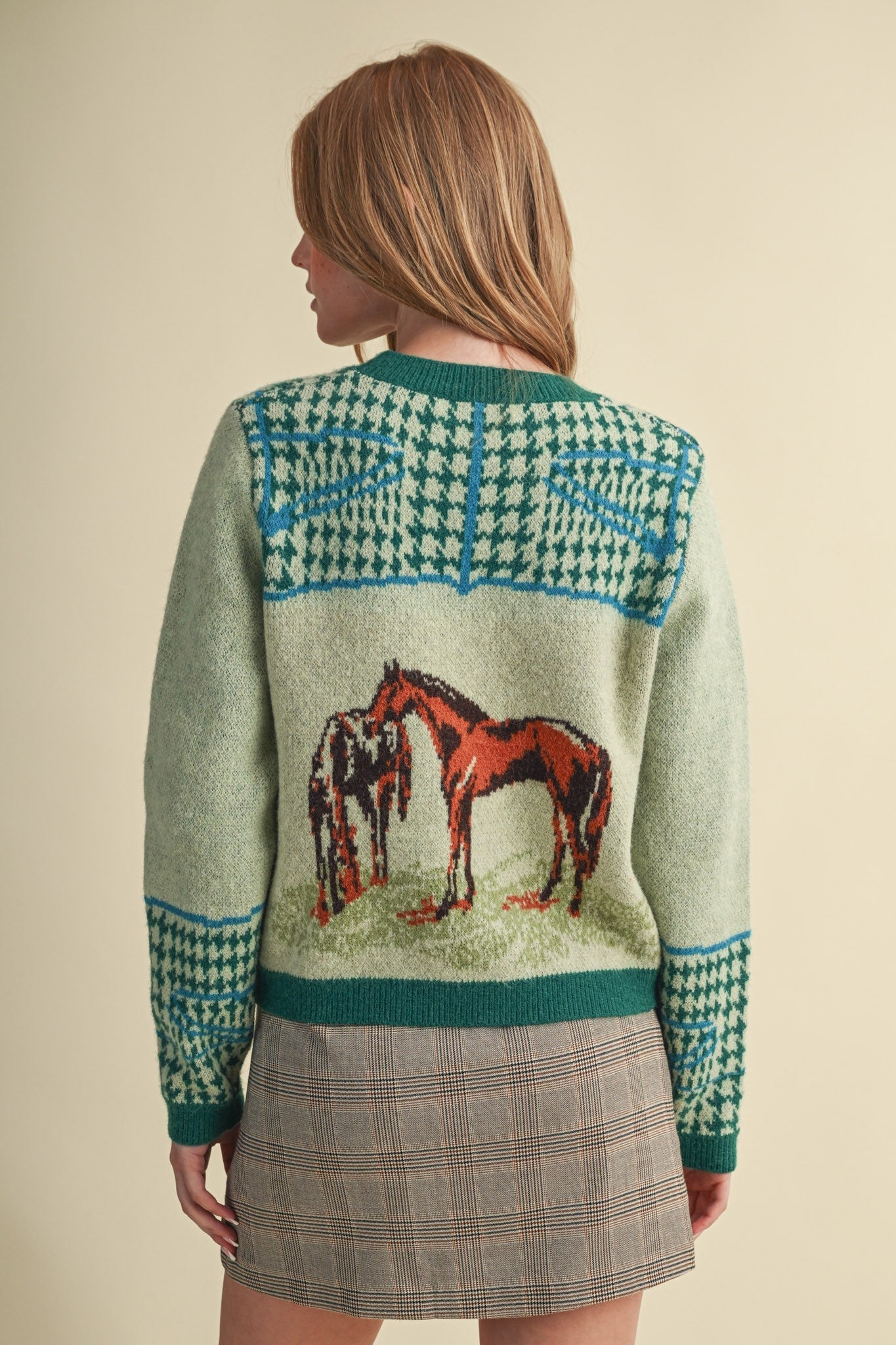Bridlewood Horse Motif Sweater - Westly