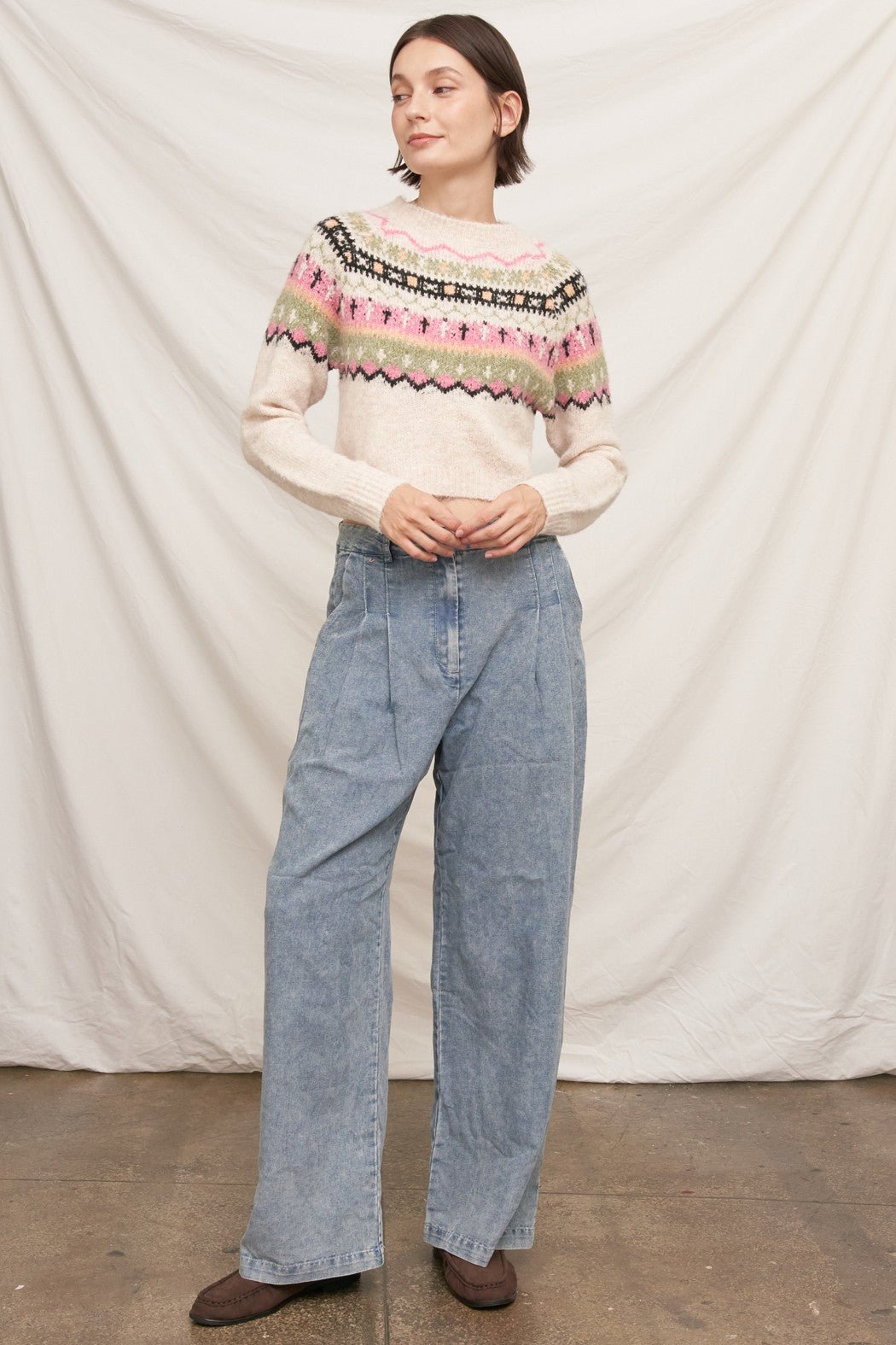 Brigitta Fair Isle Sweater - Westly